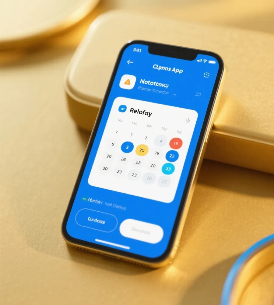 APP内赛程提醒与回放功能示意图